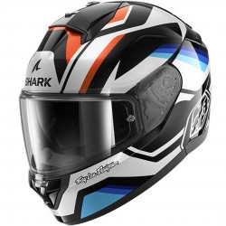 Capacete Shark Ridill 2 TLD Apex Black / White / Blue