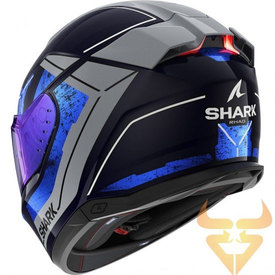 Capacete Shark Skwal I3 Rhad Blue Capacete Shark Skwal I3 Rhad Blue