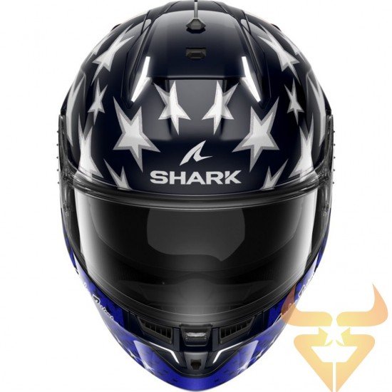 Capacete Shark Skwal I3 Troy Lee Designs Blue / Red / White Capacete Shark Skwal I3 Troy Lee Designs Blue / Red / White