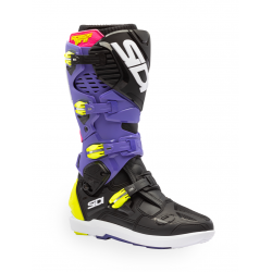 Botas Sidi Botas Sidi Crossfire 3 Srs Violet / Black / Fluo Yellow Botas Sidi Botas Sidi Crossfire 3 Srs Violet / Black / Fluo Yellow