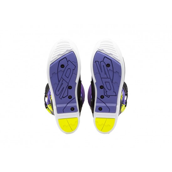 Botas Sidi Botas Sidi Crossfire 3 Srs Violet / Black / Fluo Yellow Botas Sidi Botas Sidi Crossfire 3 Srs Violet / Black / Fluo Yellow
