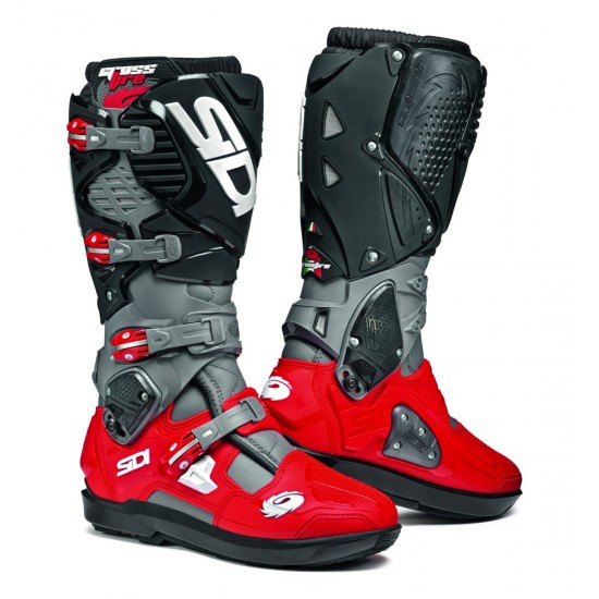 Botas Sidi Crossfire 3 Srs Grey Red Black