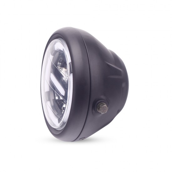 Farol Skullfire Cafe Racer Retro Led Farol Skullfire Cafe Racer Retro Led