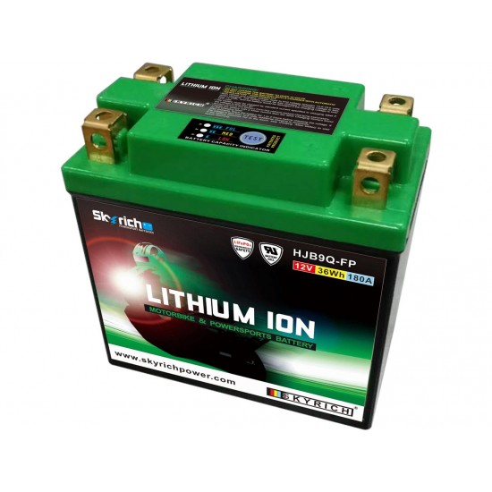 Bateria Lítio Skyrich HJB9Q Compatível com BSLI-03|YB7-A|YB7L-A