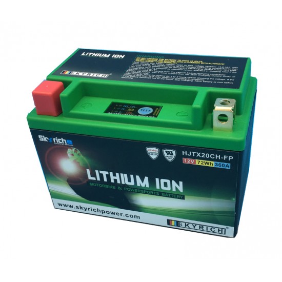 Bateria Lítio Skyrich HJTX20CH|YTX20CH|YTX16|YTX16B|YB16B-A
