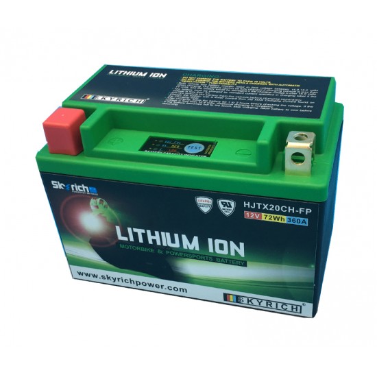 Bateria Lítio Skyrich HJTX20CH|YTX20CH|YTX16|YTX16B|YB16B-A Bateria Lítio Skyrich HJTX20CH|YTX20CH|YTX16|YTX16B|YB16B-A
