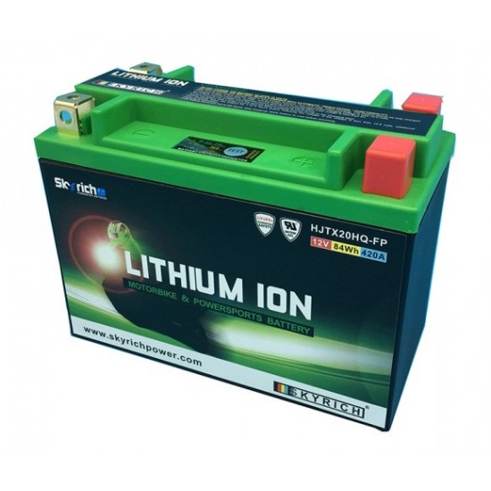 Bateria Lítio Skyrich HJTX20HQ|YTX20H-BS|BSLI-09|BSLI-10|LTX20L