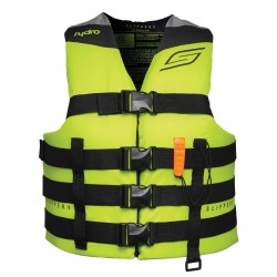 Colete Salva-Vidas Slippery Hydro Nylon Black / Lime