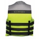 Colete Salva-Vidas Slippery Hydro Nylon Black / Lime