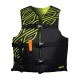 Colete Salva-Vidas Slippery Impulse Black / Lime