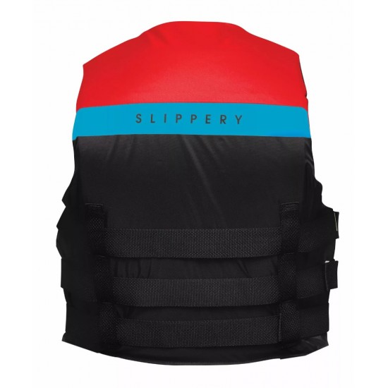 Colete Salva-Vidas Slippery Hydro Nylon Black / Aquamarine