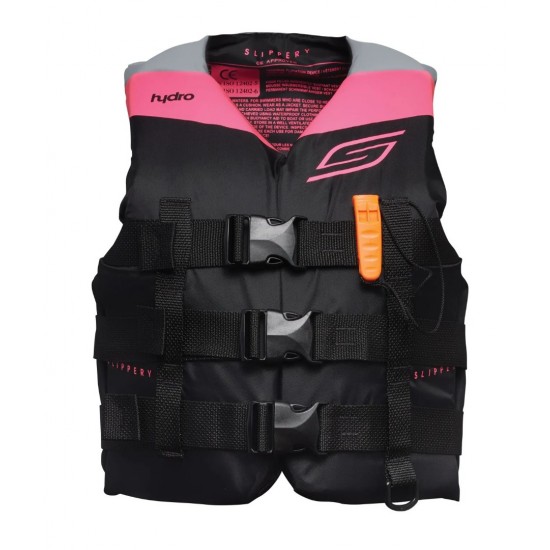 Colete Salva-Vidas Mulher Slippery Hydro Nylon Pink / Black