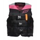 Colete Salva-Vidas Mulher Slippery Hydro Nylon Pink / Black