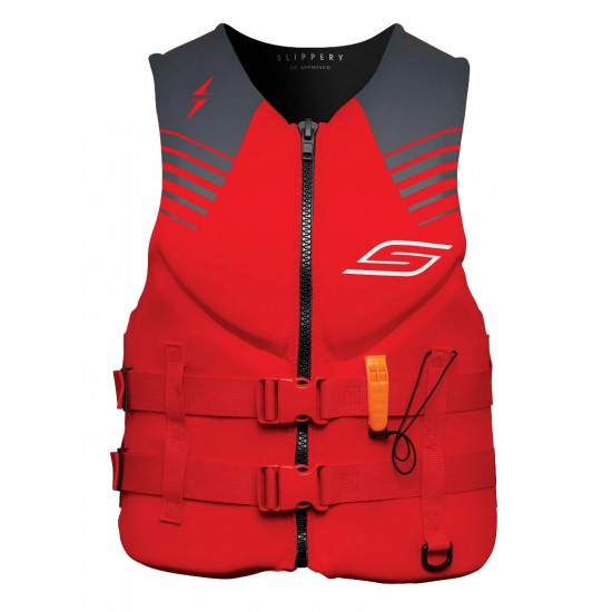 Colete Salva-Vidas Slippery Surge Red / Charcoal