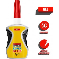 Cola Super Glue Gel 3g Precision SOUDAL