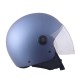 Capacete ADN JET SPRITZ TITANIUM BLUE METAL