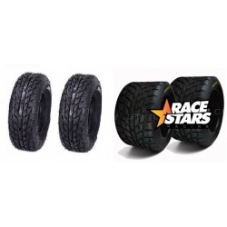Kit Pneus Sun-f  19x6-10 / 225/45-10 Road Slick