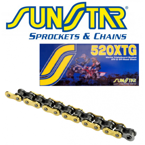 Corrente Sunstar W-RING 520 Gold Corrente Sunstar W-RING 520 Gold