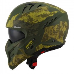 Capacete Suomy Armor Urban Squad Camouflage Mat Army Green