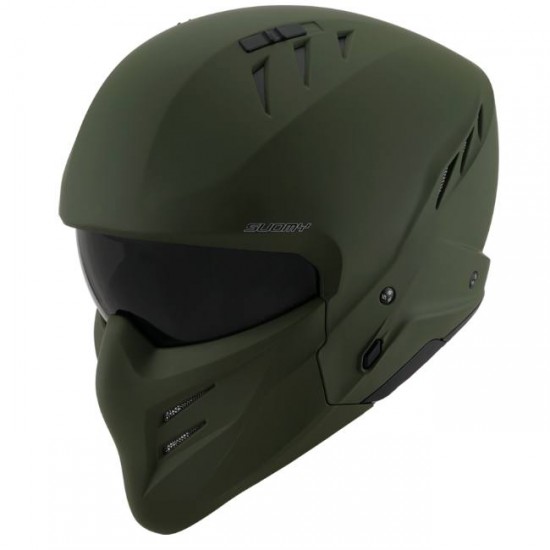 Capacete Suomy Armor Plain Mat Army Green