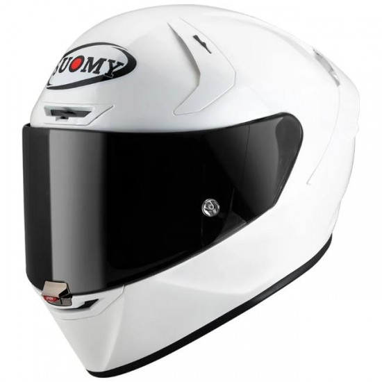 Capacete Suomy SR-GP EVO Plain Pearl White