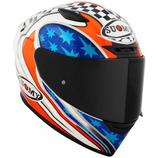 Capacete Suomy Track-1 Troy Bayliss Replica 2002