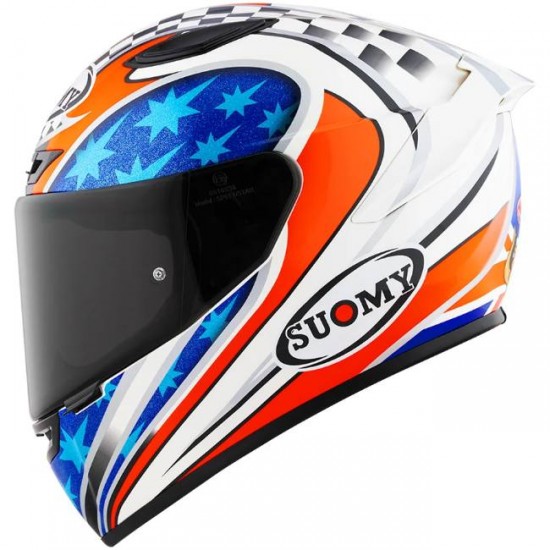 Capacete Suomy Track-1 Troy Bayliss Replica 2002