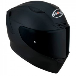 Capacete Suomy Track-1 Plain Mat Black