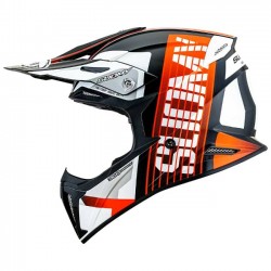 Capacete Suomy X-Wing Amped Black / Orange
