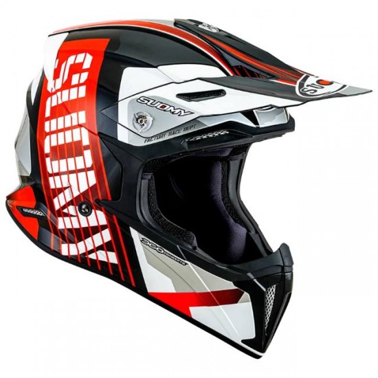 Capacete Suomy X-Wing Amped Black / Red