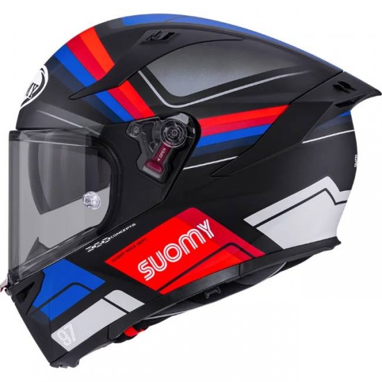 Capacete Suomy Speedstar 2 Vantage Mat Black / Blue