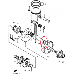 Anilha Cambota 09160-24022 Original Suzuki Lt 500
