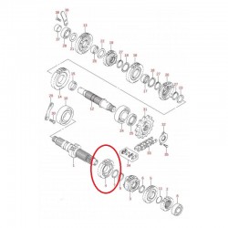 Carreto 4º Caixa de Velocidades 24241-45G00 Original Suzuki Ltr 450