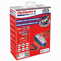 Carregador Baterias Optimate 2 Duo