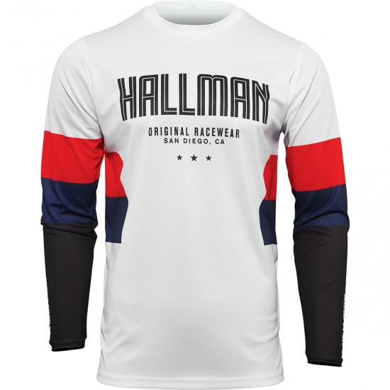 Camisola Thor Hallman Draft White / Red / Navy