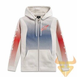 Casaco Alpinestars Airsing White / Blue / Red Casaco Alpinestars Airsing White / Blue / Red