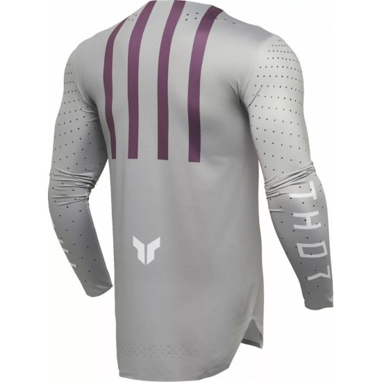 Camisola Thor Sportmode Flite Gray / Purple / White Camisola Thor Sportmode Flite Gray / Purple / White
