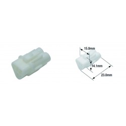 Conectores Elétricos 3 Terminais Macho (5 Unidades)