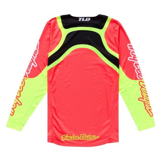 Camisola Troy Lee Designs GP Pro Swerve Infra Red / Yellow
