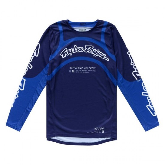 Camisola Troy Lee Designs GP Pro Swerve Navy / Blue