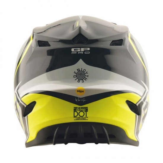 Capacete Troy Lee Designs Gp Pro Crossover Grey / Yellow