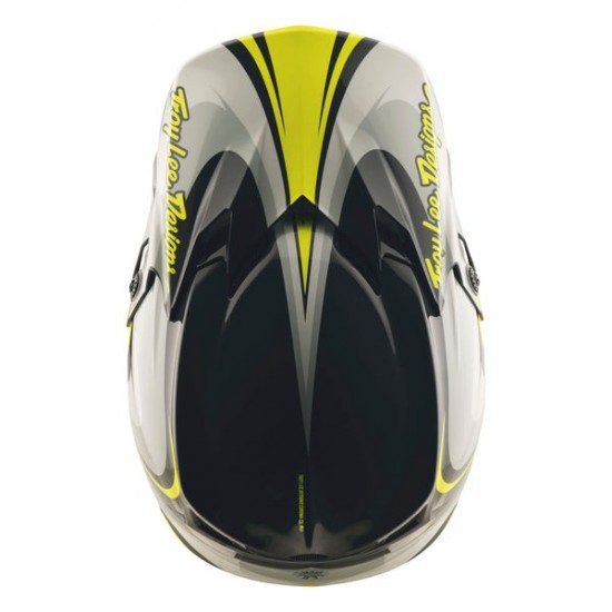 Capacete Troy Lee Designs Gp Pro Crossover Grey / Yellow