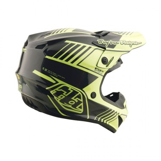 Capacete Troy Lee Designs Gp Pro Yellow