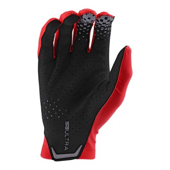 Luvas Troy Lee Designs SE Ultra Solid Red / Black Luvas Troy Lee Designs SE Ultra Solid Red / Black