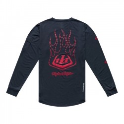 Camisola Troy Lee Designs Ruckus Offroad Flamz Carbon
