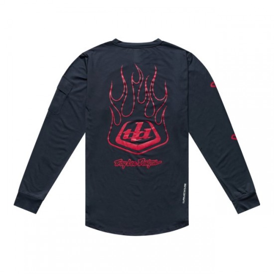 Camisola Troy Lee Designs Ruckus Offroad Flamz Carbon