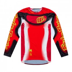 Camisola Troy Lee Designs SE Pro Illusion Red / Black