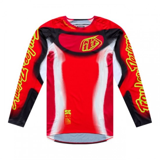Camisola Troy Lee Designs SE Pro Illusion Red / Black