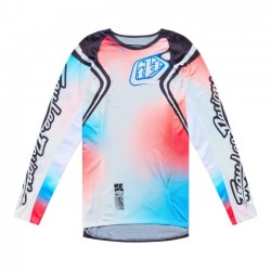 Camisola Troy Lee Designs SE Pro Wander White / Gunmetal
