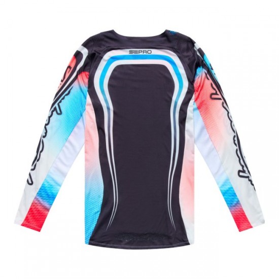 Camisola Troy Lee Designs SE Pro Wander White / Gunmetal